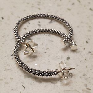 Lagos Sterling Hoop earrings